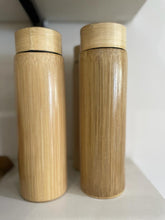 Load image into Gallery viewer, BAMBOO WATER BOTTLE

