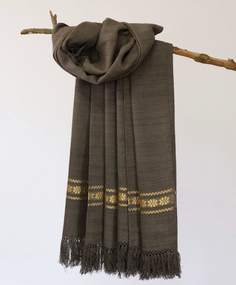 Eri Silk Motif Shawl
