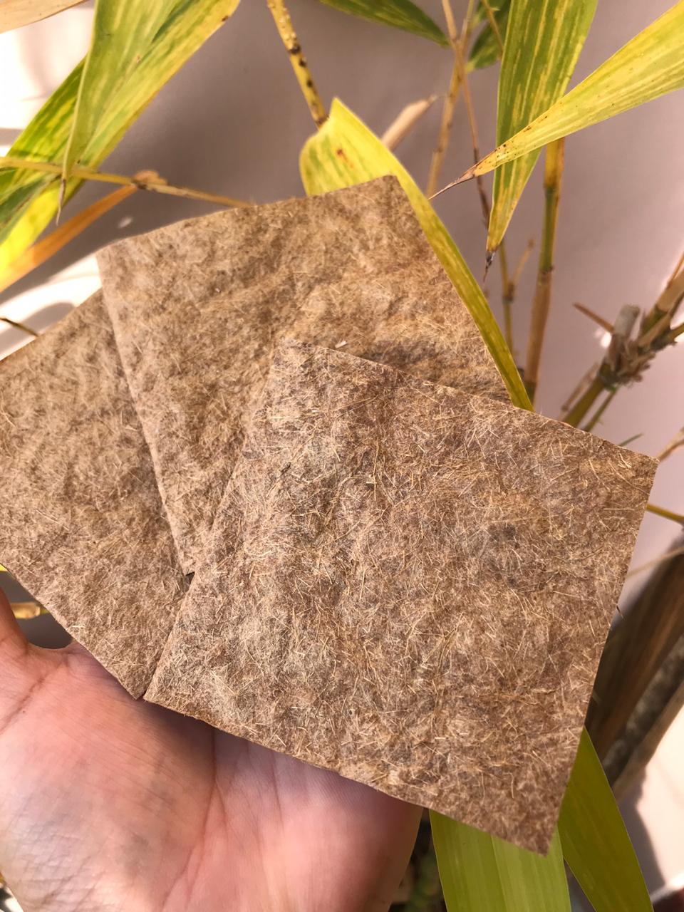 Banana fibre Greeting Card