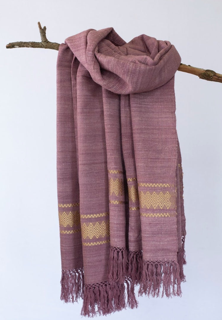 Eri Silk Motif Shawl