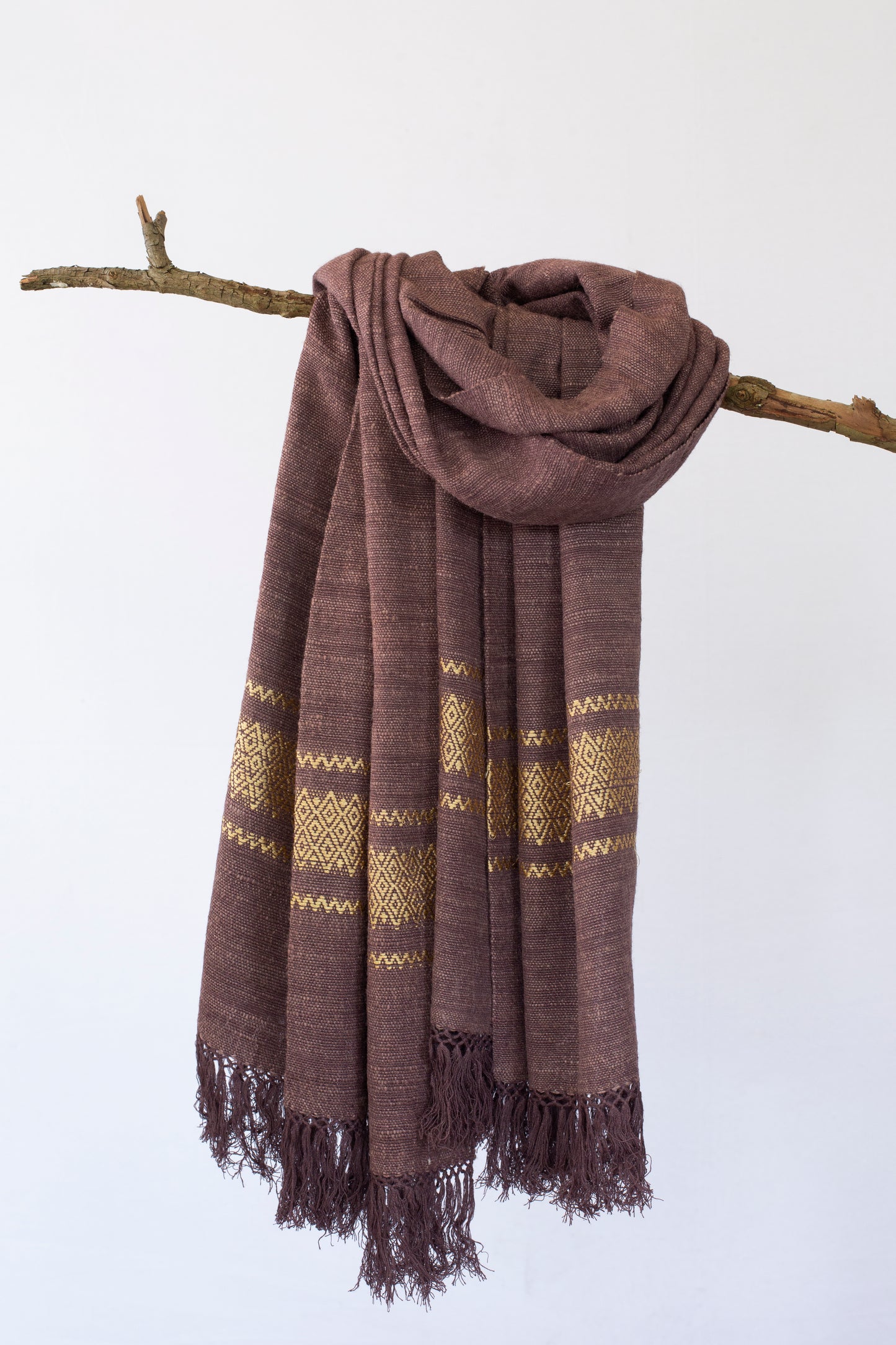 Eri Silk Motif Shawl