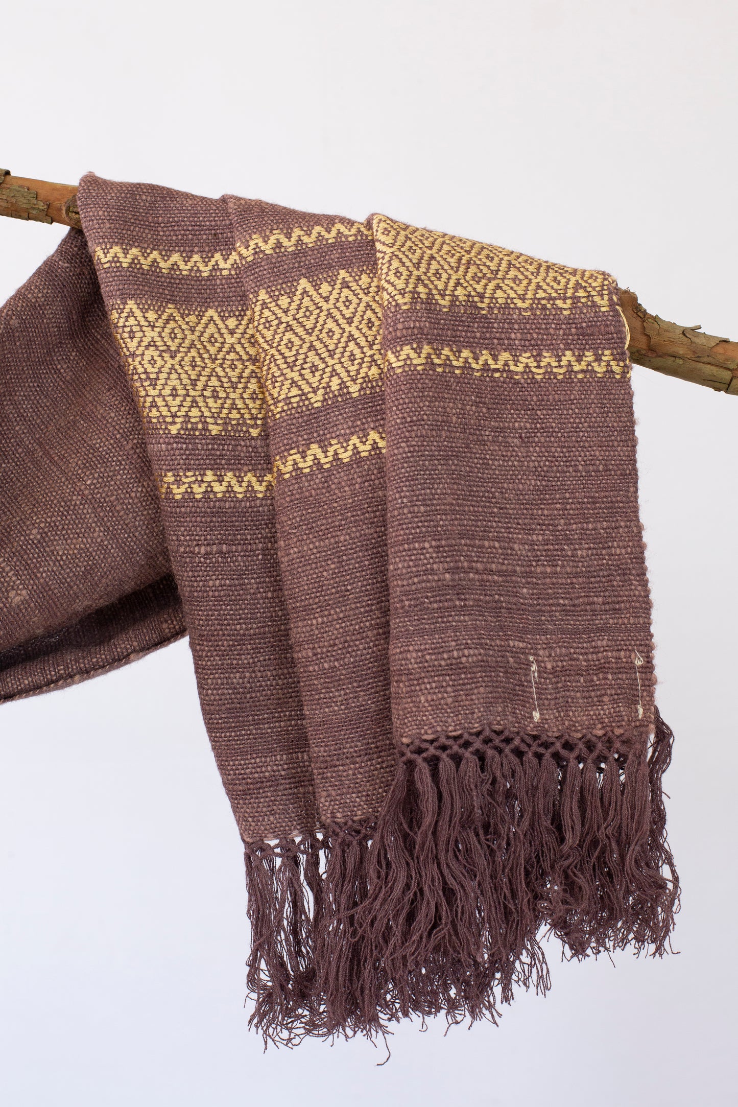 Eri Silk Motif Shawl