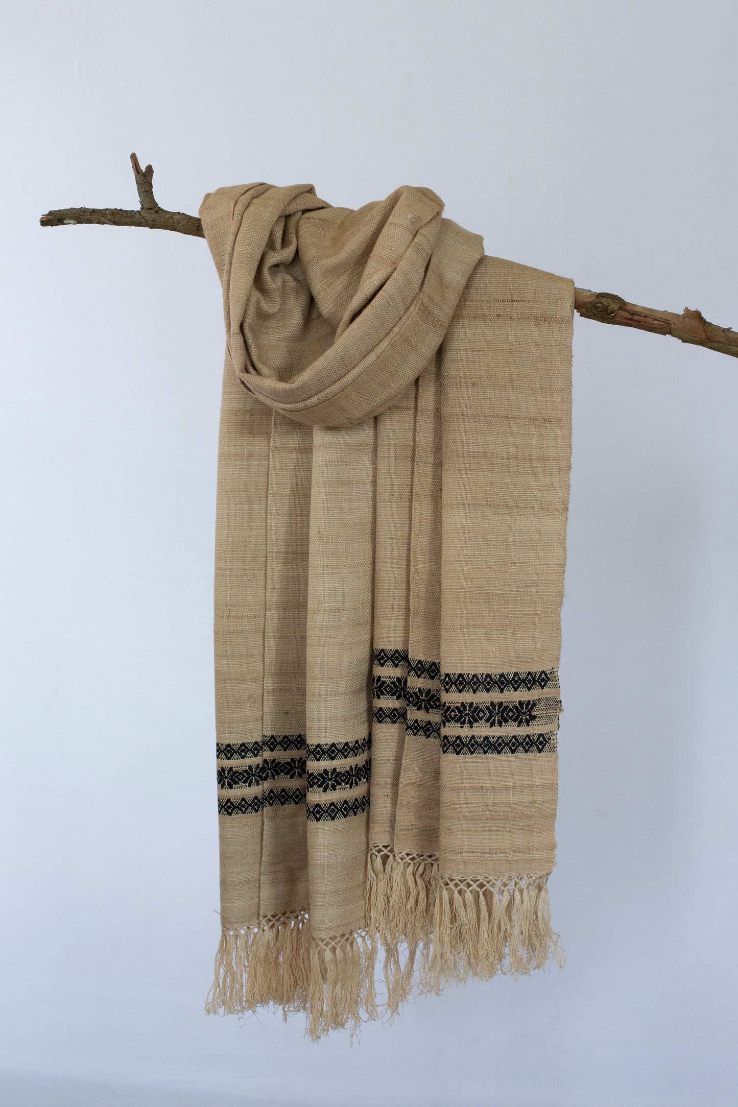 Eri Silk Motif Shawl