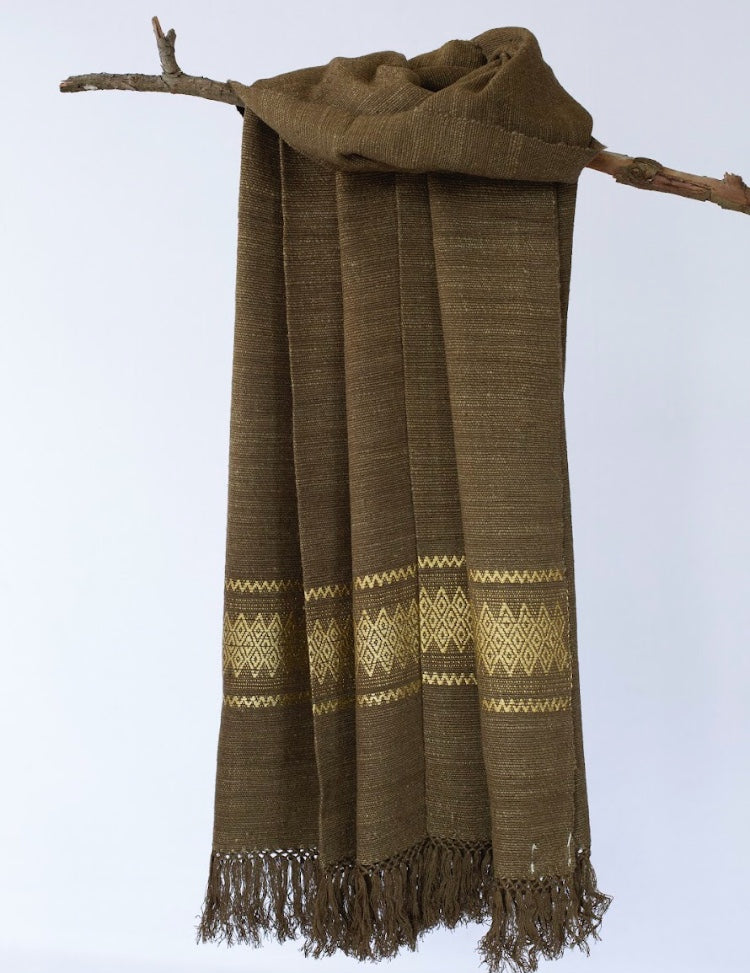Eri Silk Motif Shawl