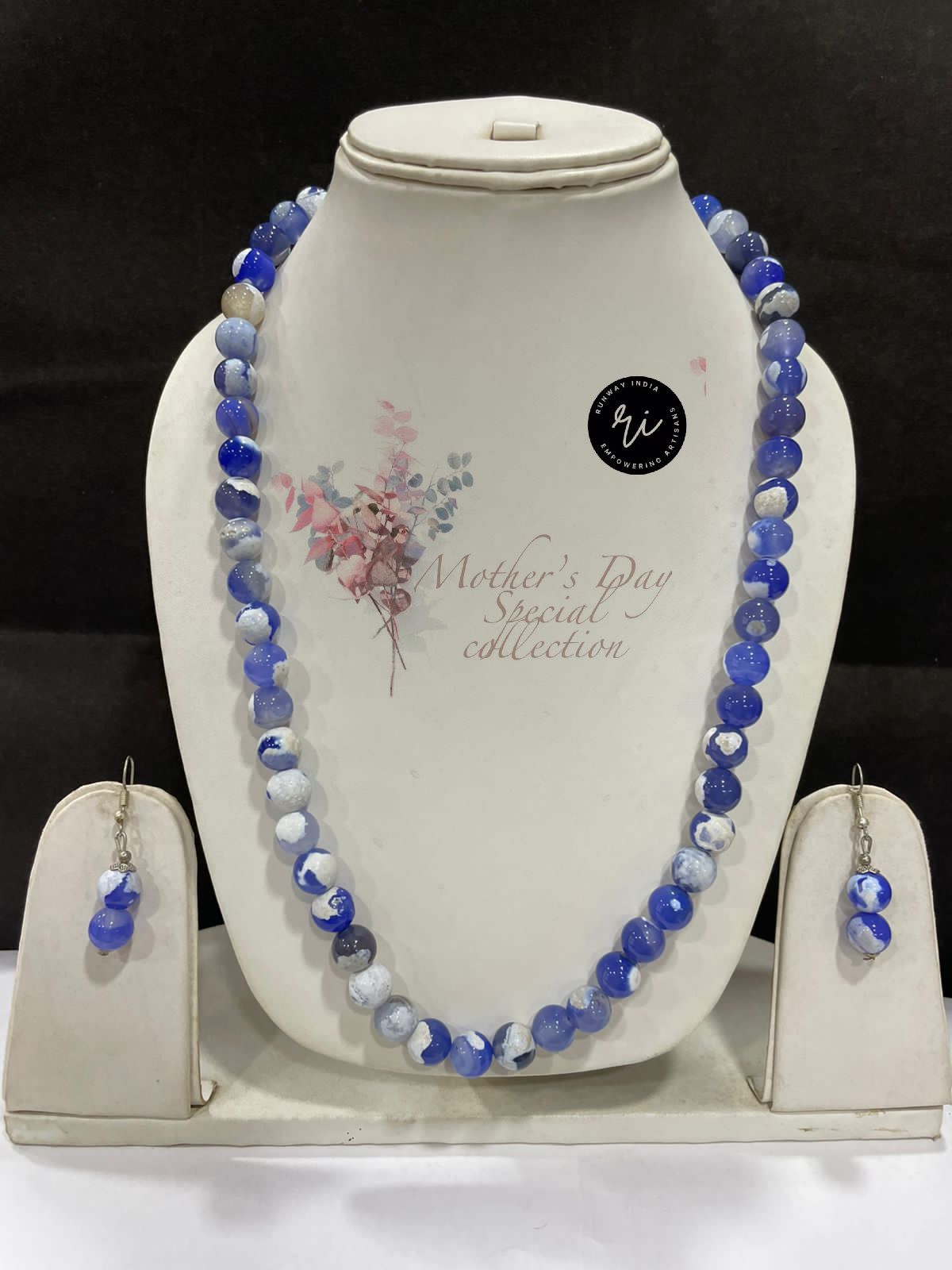 Goulu Necklace Set | Onyx Stone