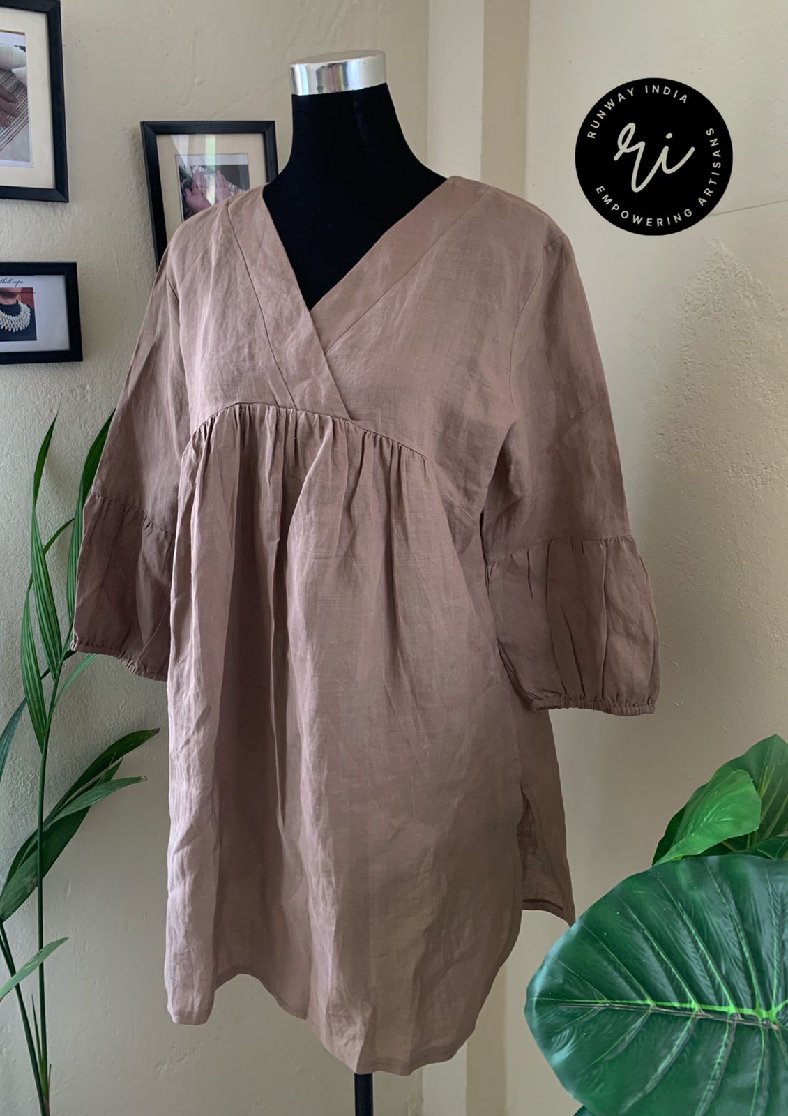 ‘VON’ Kurti | Linen