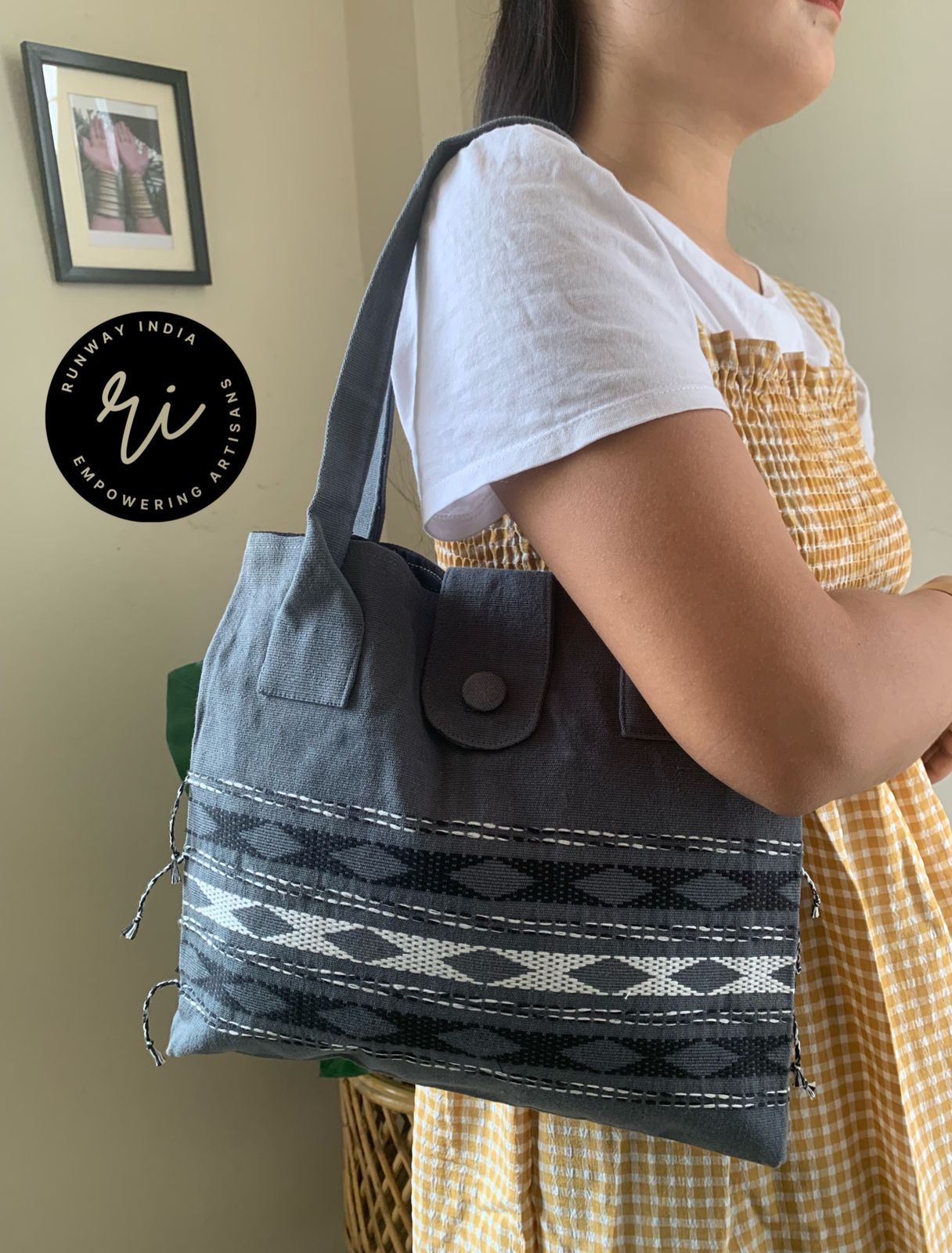 Kinep Handloom Shoulder Bag