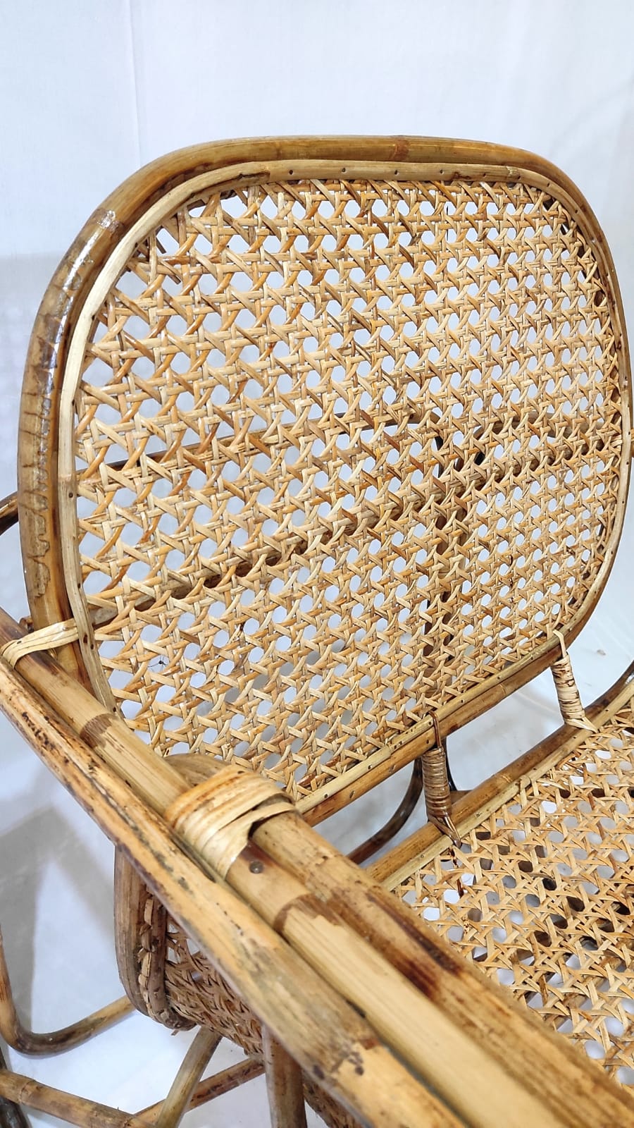 Cane Webbing Armchair
