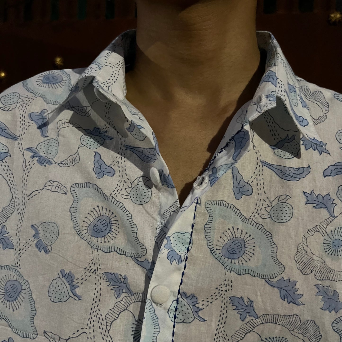 Sea Core Shirt | Block Print