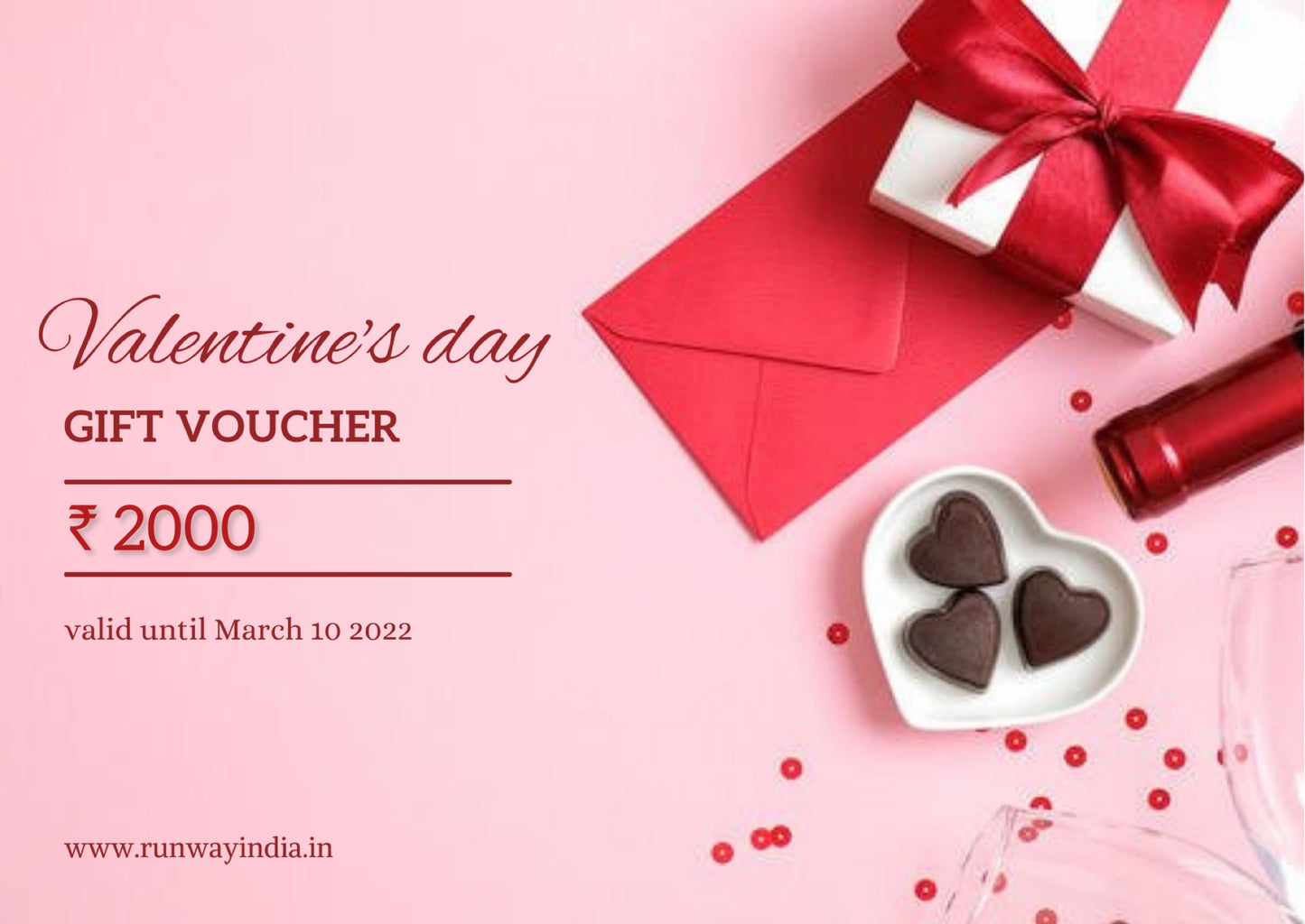 VALENTINE'S DAY GIFT CARD