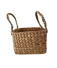Load image into Gallery viewer, Water Hyacinth Rectangular Basket
