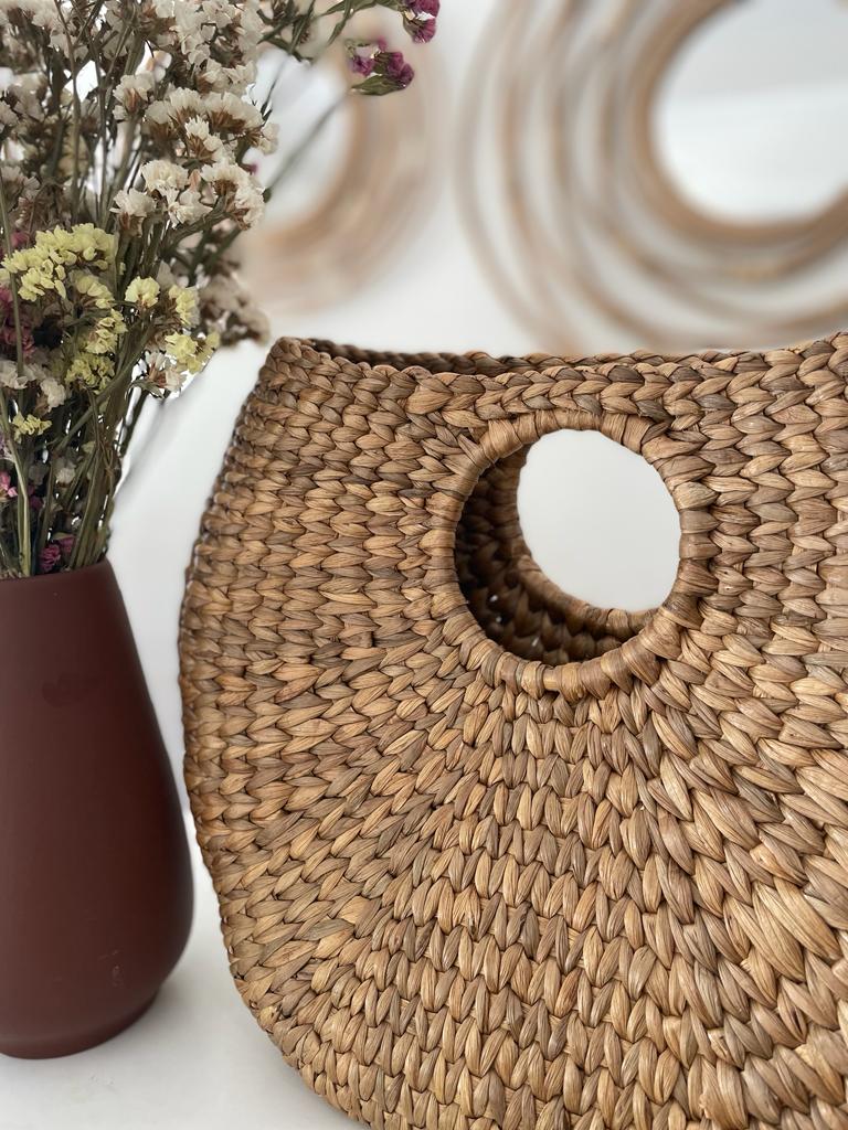 Water Hyacinth Circular Bag Success