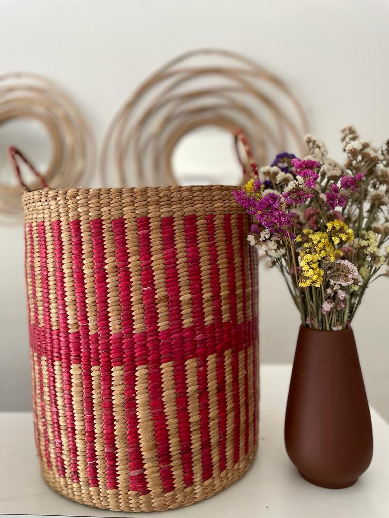 Water hyacinth Laundry Basket 