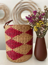 Load image into Gallery viewer, Water Hyacinth Laundry Basket Success
