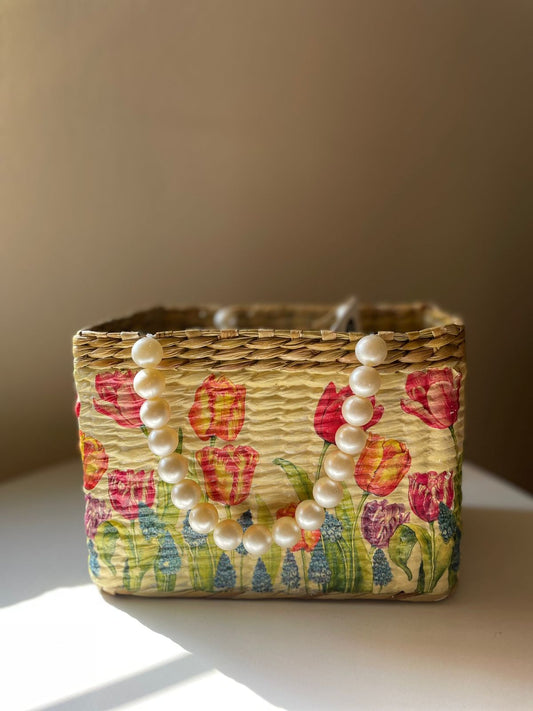 Kouna Pearl Handle Bag