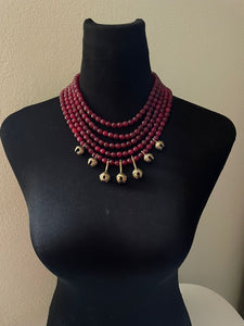 GTJ ONYX NECKLACE