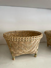 Load image into Gallery viewer, NATURAL BAMBOO BASKET
