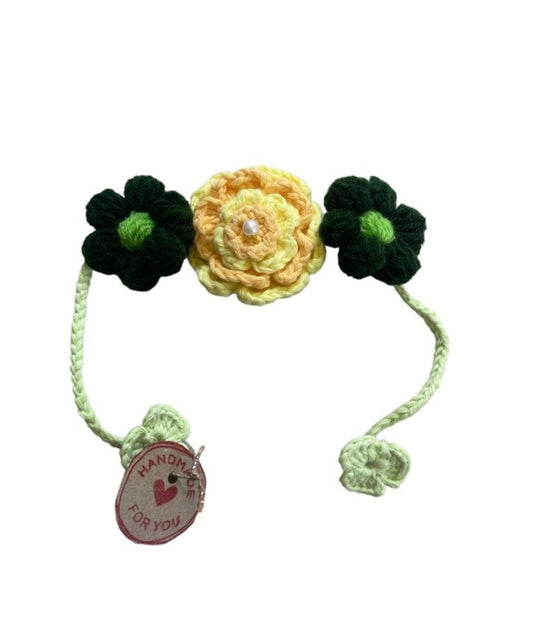 FLOWER HAIR BUN