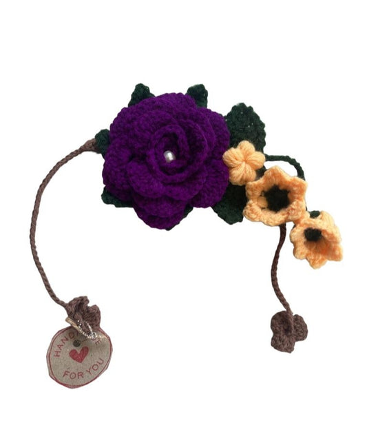 FLOWER HAIR BUN