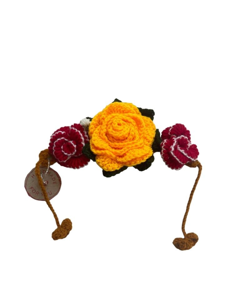 FLOWER HAIR BUN