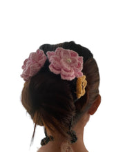 Load image into Gallery viewer, FLOWER HAIR BUN
