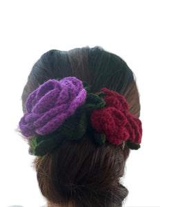 FLOWER HAIR BUN