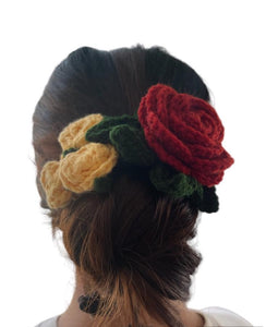 FLOWER HAIR BUN