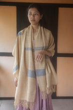 Load image into Gallery viewer, BLUE PINE | ERI SILK STOLE
