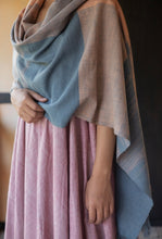 Load image into Gallery viewer, ROSE BLUE | ERI SILK STOLE
