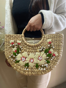 KAUNA EMBROIDERY HAND BAG