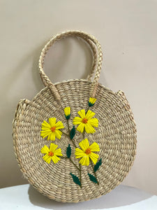 KAUNA EMBROIDERY TOTE BAG