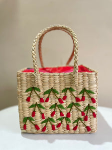 KAUNA EMBROIDERY TOTE BAG