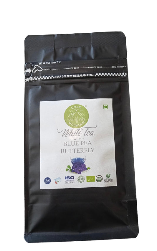 White tea | Blue Pea Butterfly | cold mountain Tea