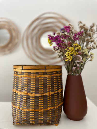 Bamboo Basket planter(Small)