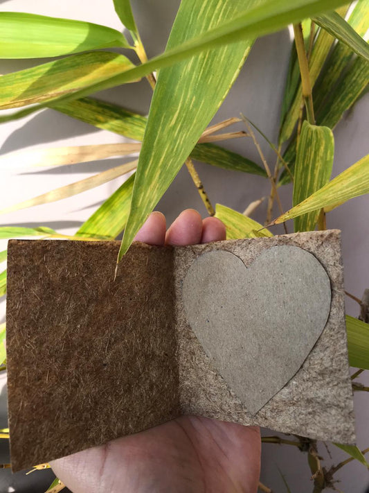 Banana fibre Greeting Card