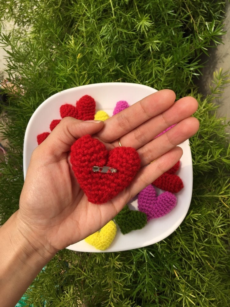 ‘Little hearts’ Brooch
