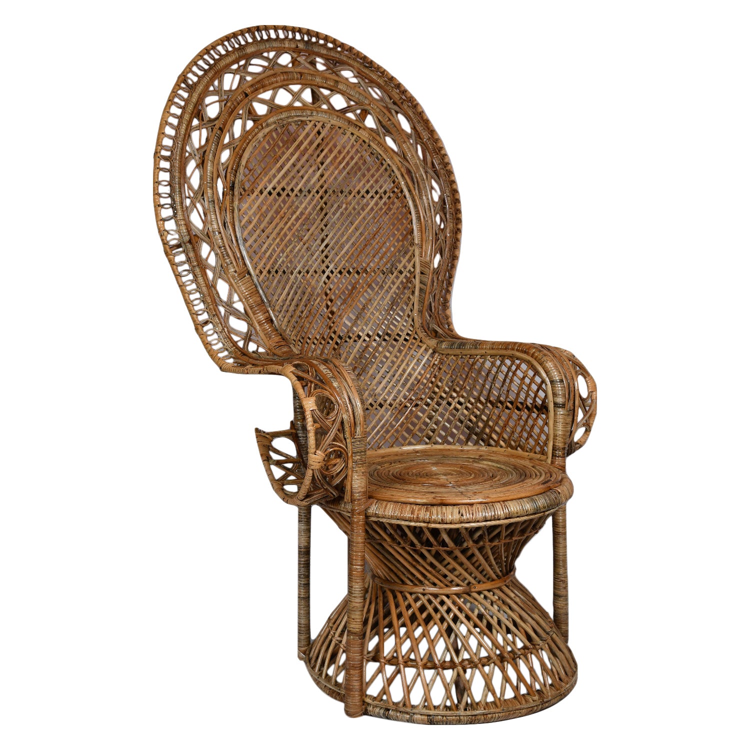 Cane Royal Peacock Chair