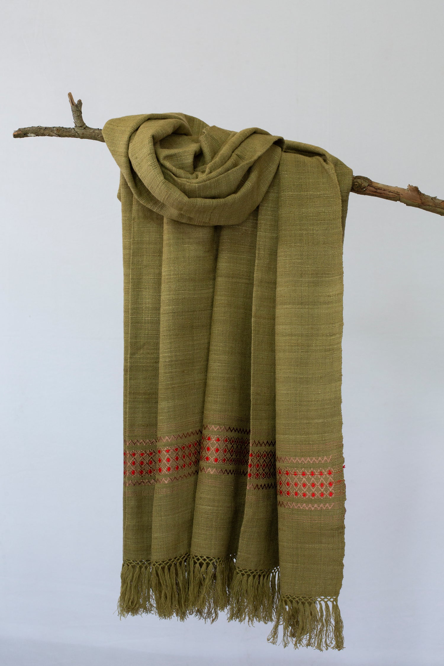 Eri Silk Motif Shawl