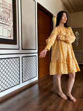 Load image into Gallery viewer, Sunbeam Shirt Dress | Floral Block Print
