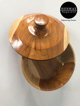 Load image into Gallery viewer, Wooden Bowl with Lid
