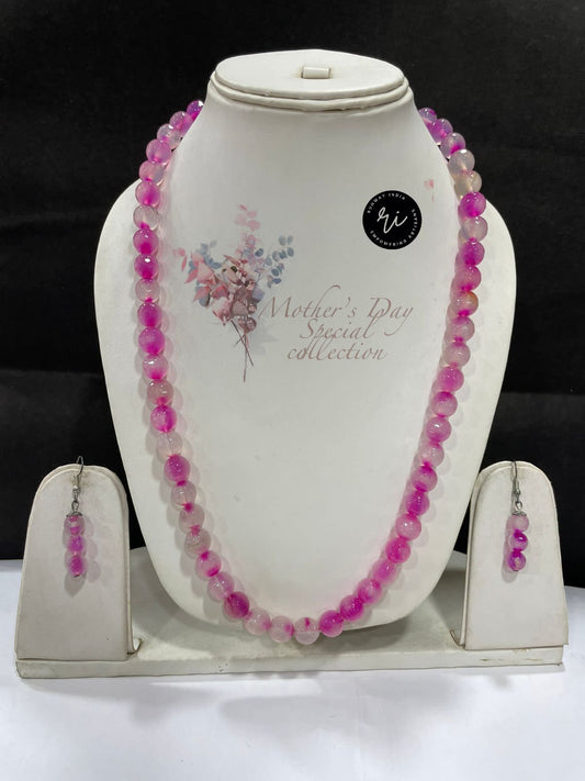 Goulu Necklace Set | Onyx Stone