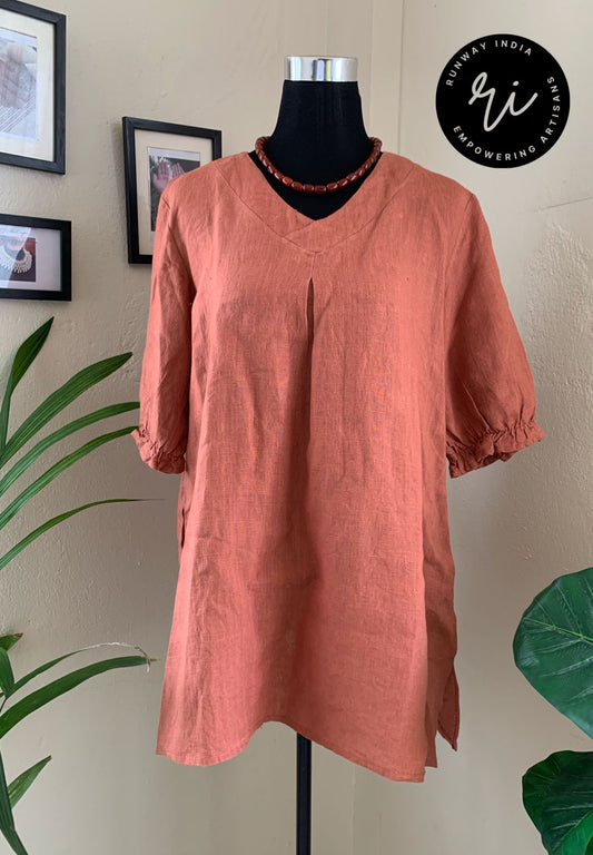 ‘VON’ Kurti | Linen