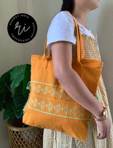 Kinep Handloom Tote Bag