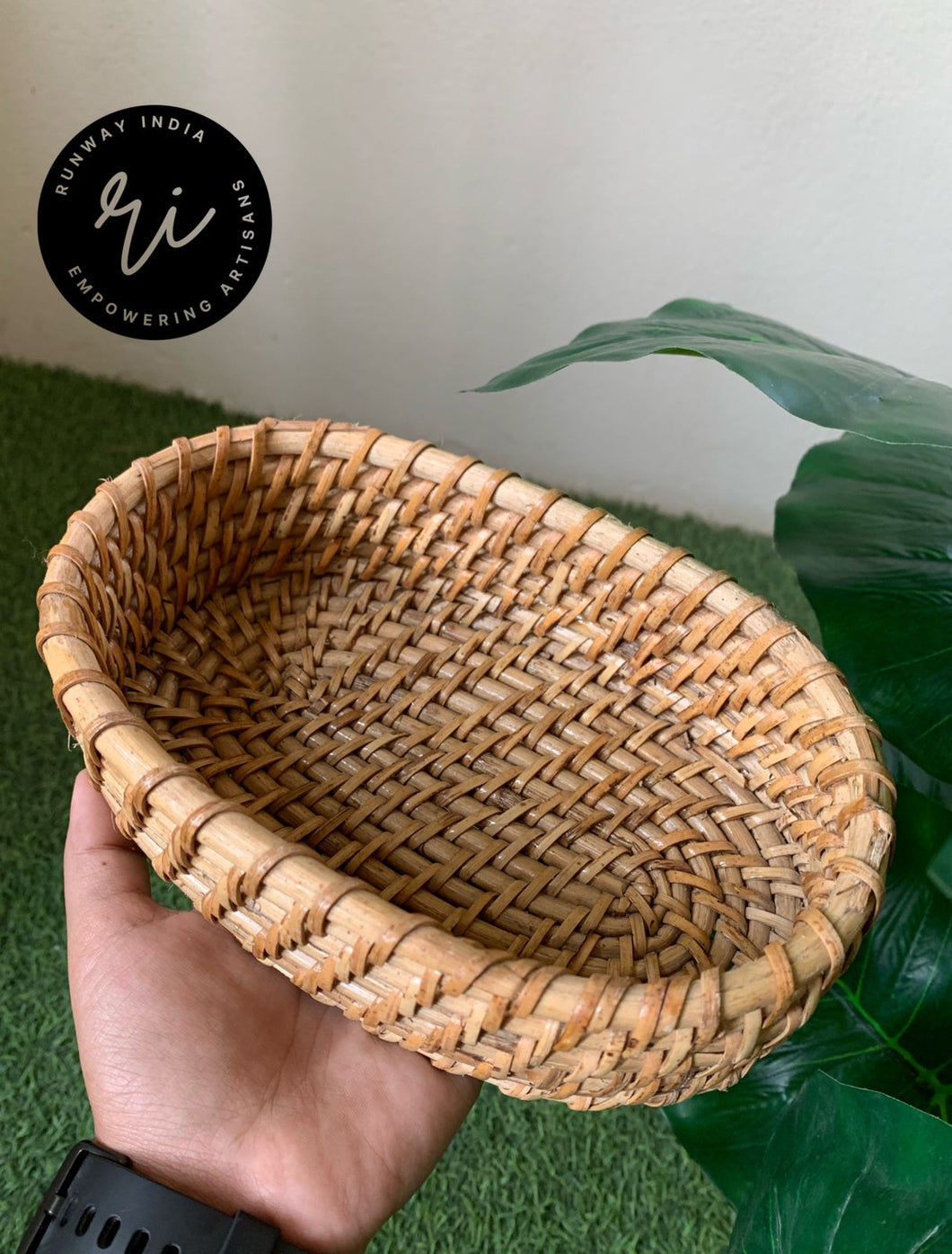 Mini Cane Basket