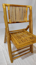Load image into Gallery viewer, Bamboo Folding chair
