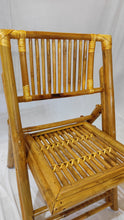 Load image into Gallery viewer, Bamboo Folding chair

