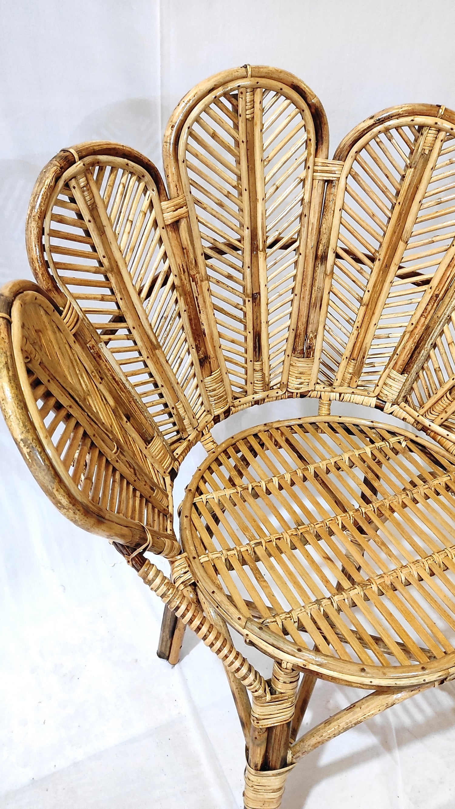 Cane Flower Chair
