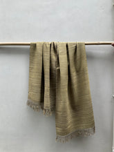 Load image into Gallery viewer, Eri Silk Light Green Shawl
