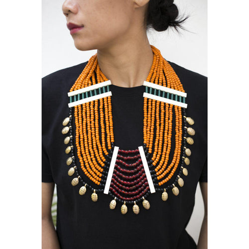 GLASS BEADS NECKLACE