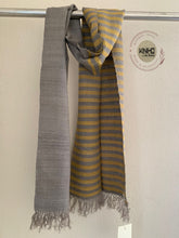 Load image into Gallery viewer, Naturally Dyed Eri Silk Stole
